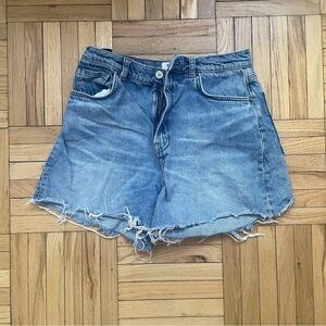 Reformation Wilder High Rise Relaxed Jean Shorts